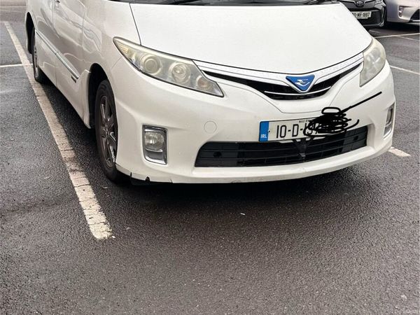 Toyota Estima MPV, Petrol Hybrid, 2010, White