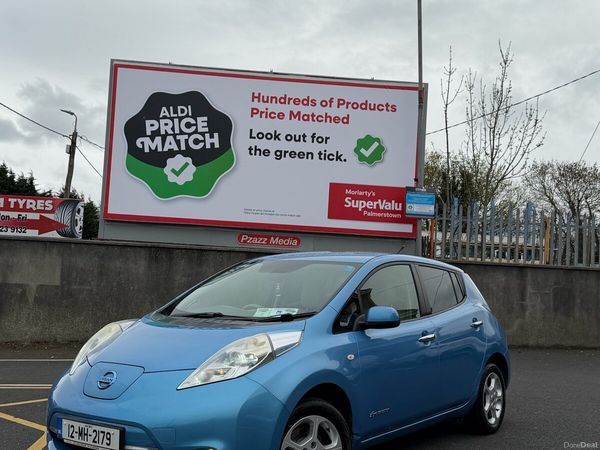 Nissan Leaf Hatchback, Electric, 2012, Blue