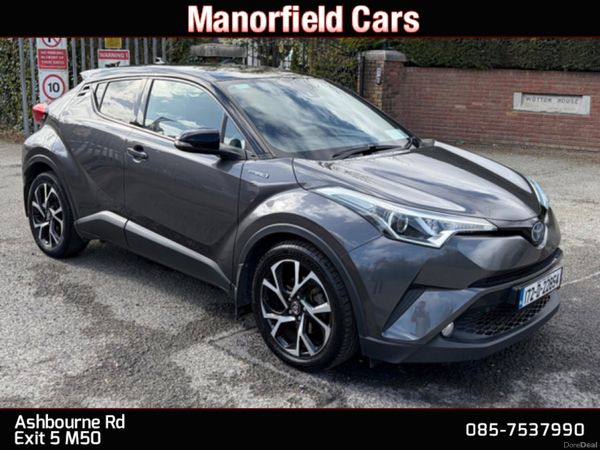 Toyota C-HR SUV, Petrol Hybrid, 2017, Grey
