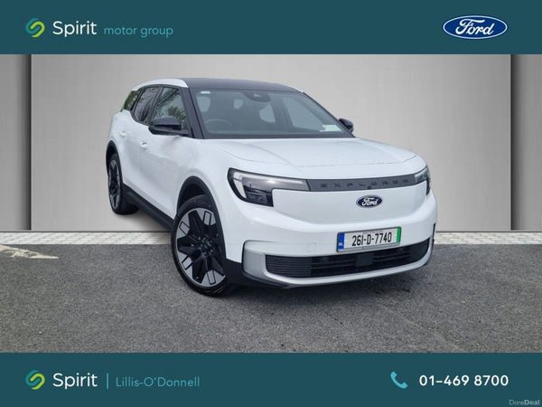 Ford Explorer MPV, Electric, 2026, White