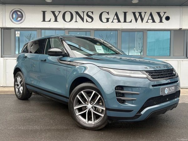 Land Rover Range Rover Evoque SUV, Petrol Plug-in Hybrid, 2025, Blue