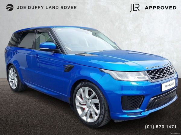 Land Rover Range Rover Sport SUV, Petrol Plug-in Hybrid, 2022, Blue