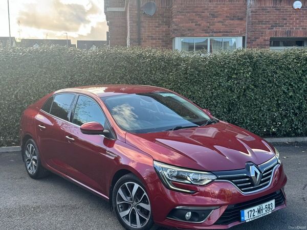 Renault Megane Saloon, Diesel, 2017, Red