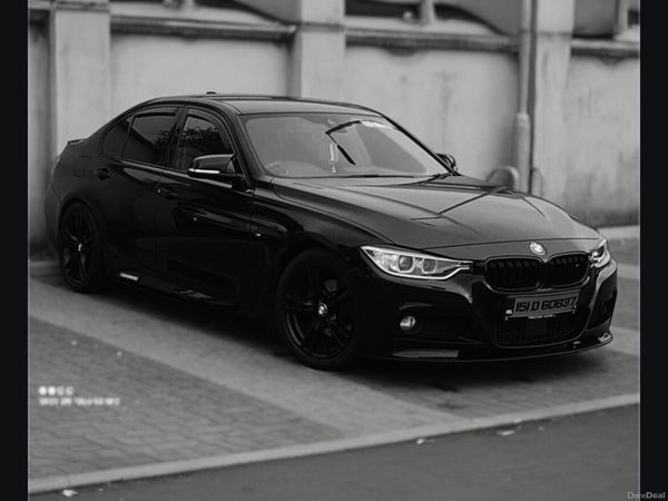 BMW 3-Series Saloon, Diesel, 2015, Black