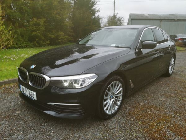BMW 5-Series Saloon, Diesel, 2018, Black