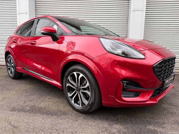 Ford Puma MPV, Petrol Hybrid, 2021, Red