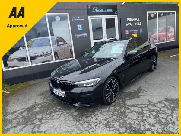 BMW 5-Series Saloon, Diesel, 2022, Black