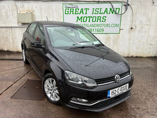 Volkswagen Polo Hatchback, Petrol, 2015, Black