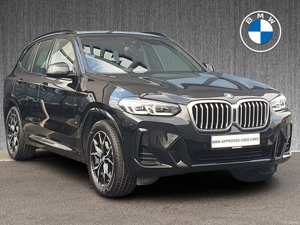 BMW X3 SUV, Petrol Plug-in Hybrid, 2023, Black