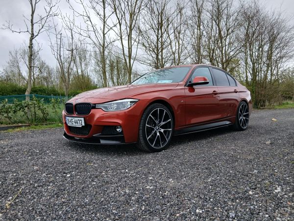 BMW 3-Series Saloon, Diesel, 2019, Orange