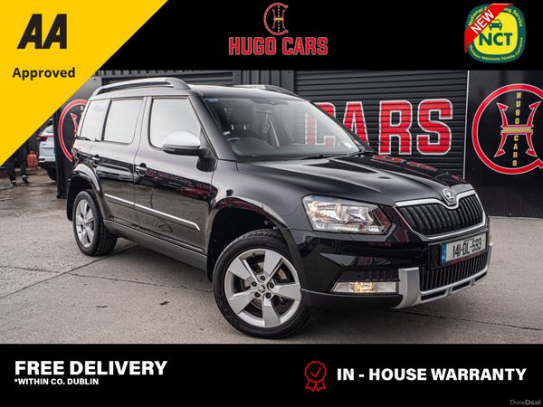 Skoda Yeti SUV, Diesel, 2014, Black