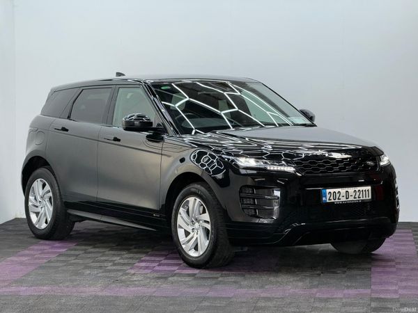 Land Rover Range Rover Evoque SUV, Petrol Hybrid, 2020, Black