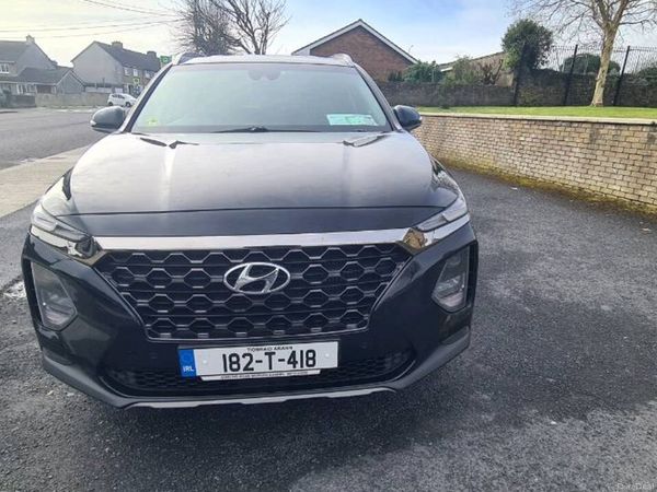 Hyundai Santa Fe SUV, Diesel, 2018, Black