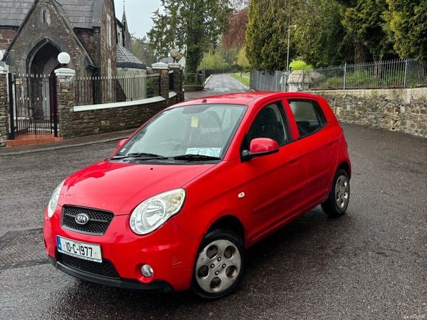 Kia Picanto Hatchback, Petrol, 2010, Red