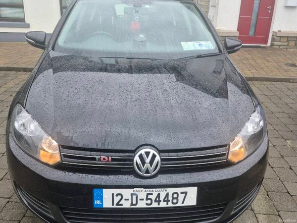 Volkswagen Golf Hatchback, Diesel, 2012, Black