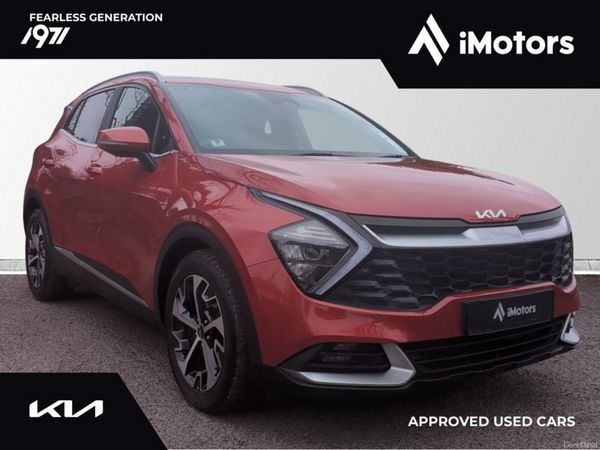 Kia Sportage MPV, Diesel Hybrid, 2023, Red