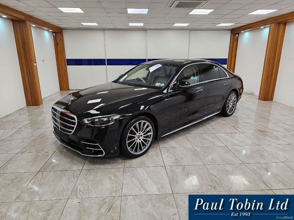 Mercedes-Benz S-Class Saloon, Petrol Plug-in Hybrid, 2025, Black