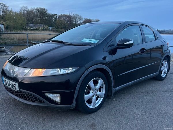 Honda Civic Hatchback, Diesel, 2009, Black