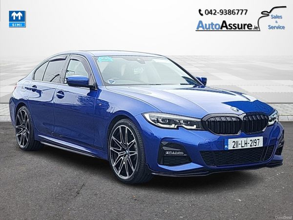 BMW 3-Series Saloon, Petrol Plug-in Hybrid, 2021, Blue