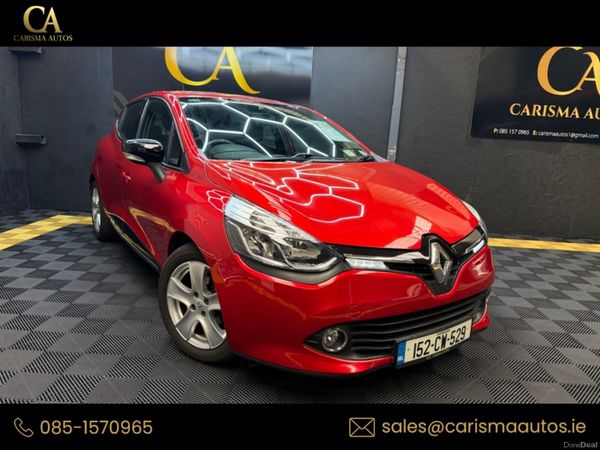 Renault Clio Hatchback, Petrol, 2015, Red