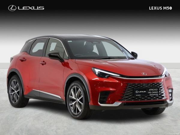 Lexus LBX SUV, Petrol Hybrid, 2024, Red
