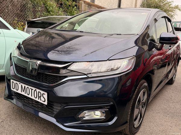 Honda Fit Hatchback, Petrol Hybrid, 2019, Blue