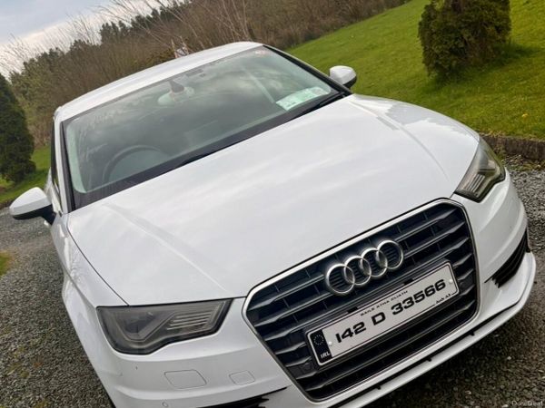 Audi A3 Saloon, Petrol, 2014, White