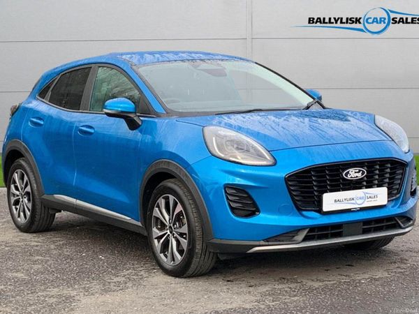 Ford Puma SUV, Petrol Hybrid, 2025, Blue