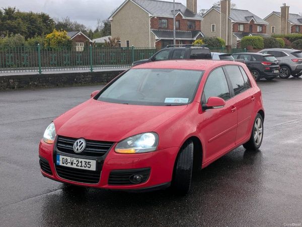Volkswagen Golf Hatchback, Petrol, 2008, Red