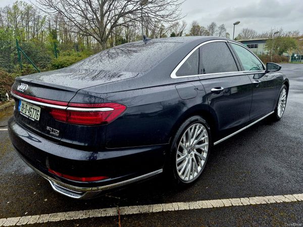 Audi A8 Saloon, Diesel, 2019, Blue