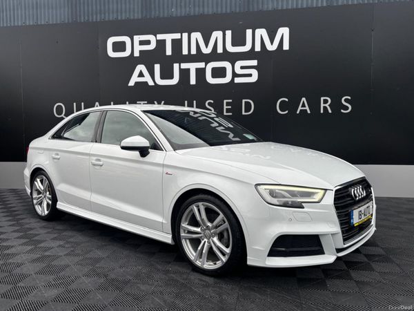 Audi A3 Saloon, Petrol, 2018, White