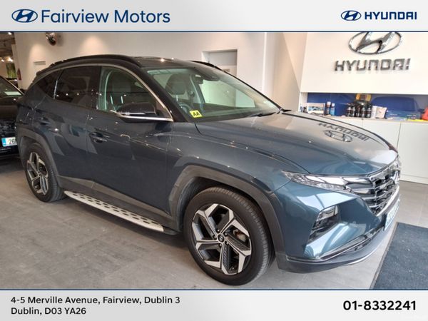 Hyundai Tucson SUV, Petrol Plug-in Hybrid, 2023, Blue