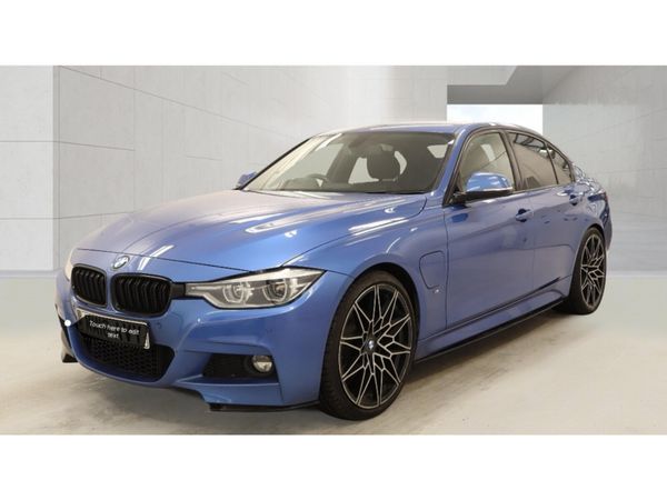 BMW 3-Series Saloon, Petrol Hybrid, 2018, Blue
