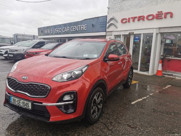 Kia Sportage MPV, Diesel, 2019, Red
