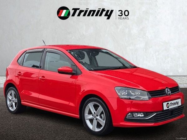 Volkswagen Polo Hatchback, Petrol, 2017, Red