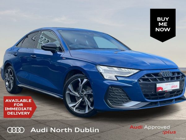 Audi A3 Saloon, Petrol, 2025, Blue