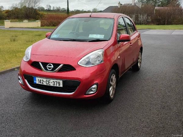 Nissan Micra Hatchback, Petrol, 2014, Red