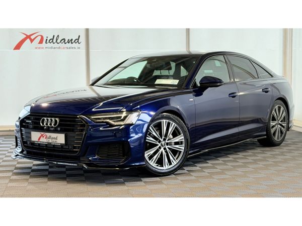 Audi A6 Saloon, Diesel, 2021, Blue