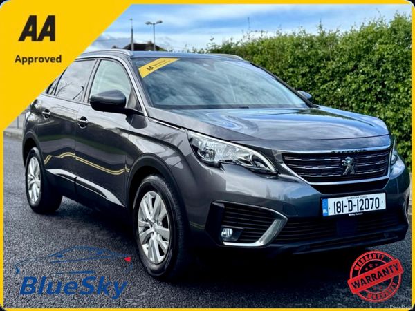 Peugeot 5008 MPV, Petrol, 2018, Grey