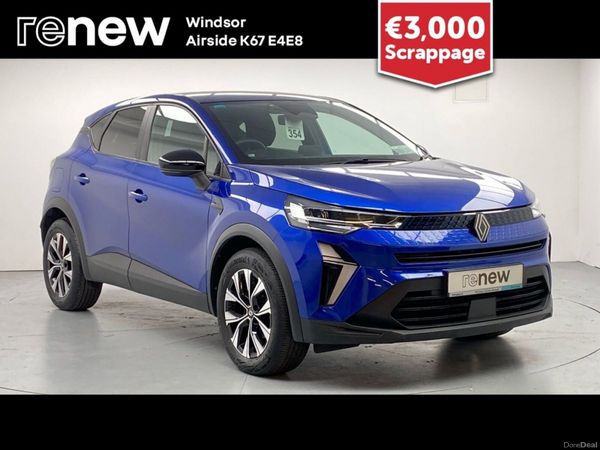 Renault Captur Hatchback, Petrol, 2024, Blue
