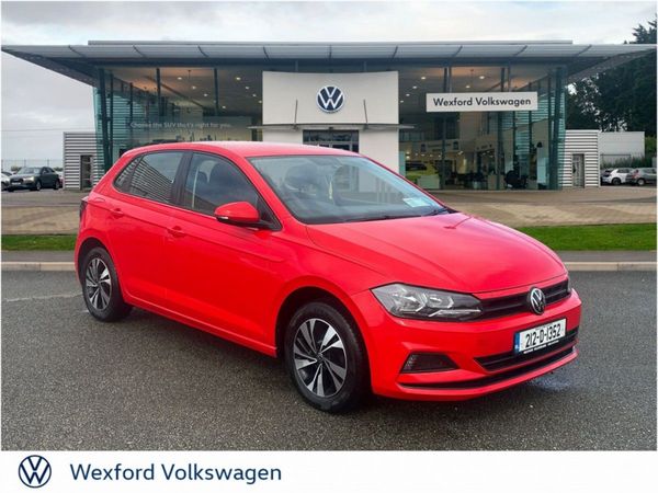 Volkswagen Polo Hatchback, Petrol, 2021, Red