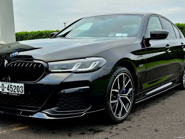BMW 5-Series Saloon, Petrol Plug-in Hybrid, 2023, Black