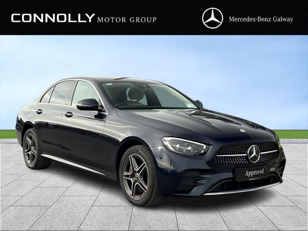 Mercedes-Benz E-Class Saloon, Diesel Plug-in Hybrid, 2022, Blue