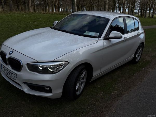 BMW 1-Series Hatchback, Diesel, 2017, White