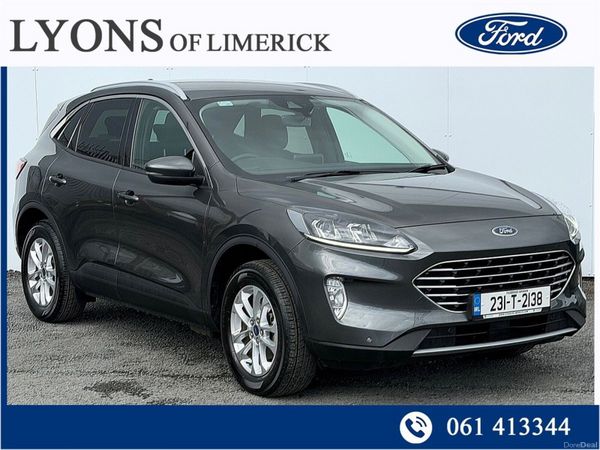 Ford Kuga SUV, Petrol Plug-in Hybrid, 2023, Grey