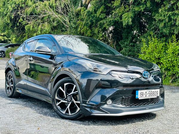 Toyota C-HR SUV, Petrol Hybrid, 2019, Black