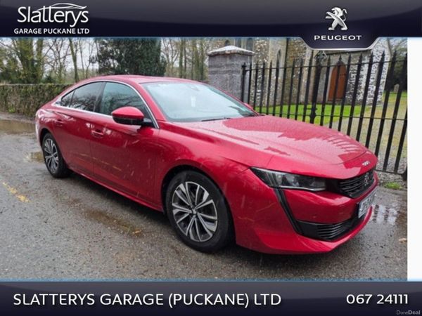 Peugeot 508 Hatchback, Petrol Plug-in Hybrid, 2021, Red