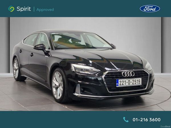 Audi A5 Hatchback, Petrol, 2022, Black
