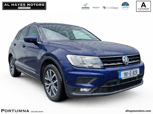 Volkswagen Tiguan SUV, Diesel, 2019, Blue
