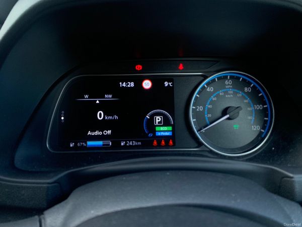 Nissan Leaf Hatchback, Electric, 2020, Black